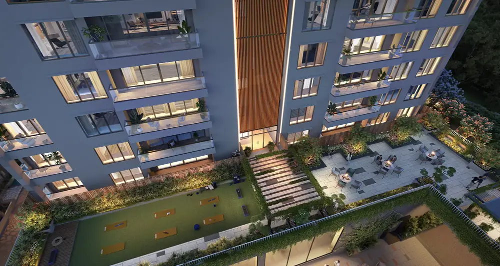 Concorde Hennur concept single iconic tower on Hennur Main Road North Bengaluru