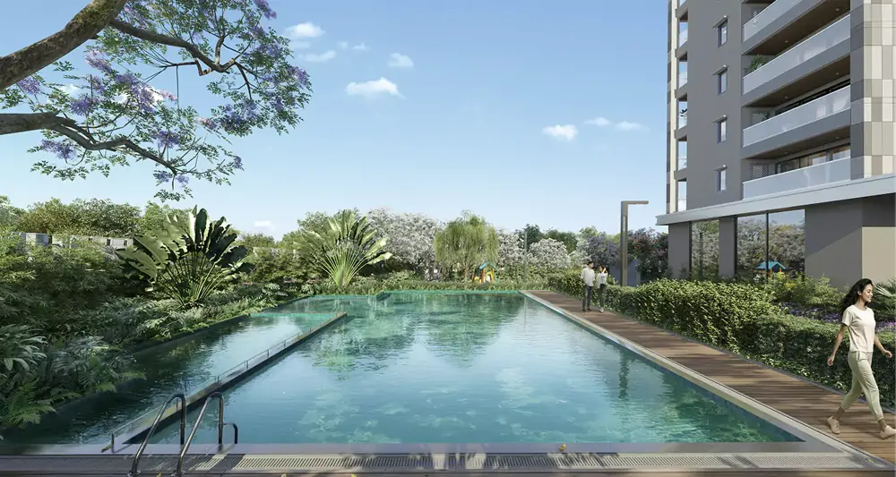 Concorde Hennur concept swimming pool